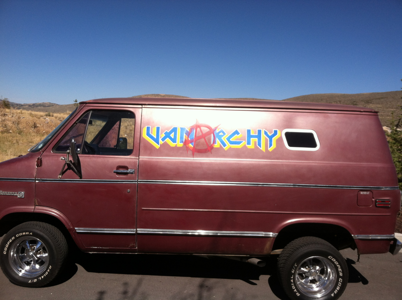 Vanarchy! Saw when I was getting new snow tires.